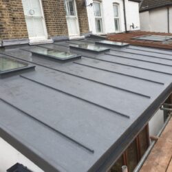 Grp flat roof